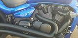 Engine side covers frame fillers plates key hole Suzuki BOULEVARD M109R VZR1800