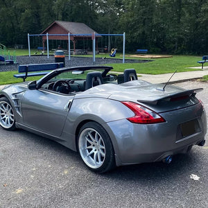 TM Ducktail Trunk Spoiler For Nissan 370Z 09-20 Rear Wing Spoiler CARBON FIBER