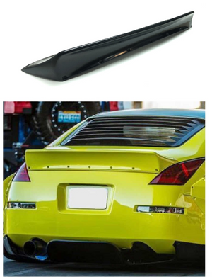 Fits 03-08 Nissan 350Z Fairlady Z33 V Style Duckbill Unpainted Trunk Spoiler