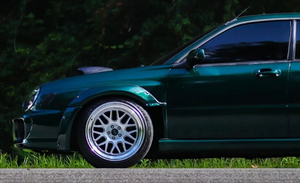 TM For Subaru Impreza WRX STI 2000-2007 Front Fender Flares Wheel Arch DTM JDM