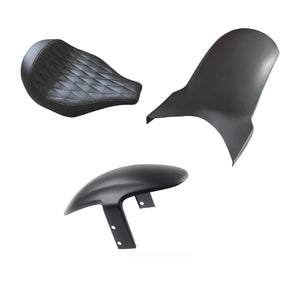 TM Short FR Fenders Seat Kit For Harley Breakout FXBR FXBRS 2018-26 CARBON FIBER