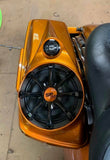 For Harley Davidson 8 Inch Speaker Lids With Tweeter For Touring Bikes 1997-2013