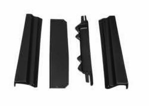 1980-92 Cadillac Fleetwood Brougham Deville Rear Trunk / License Fillers Set