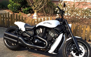 TM Fits Harley V Rod Night Rod Muscle Curvy Airbox Cover  All years CARBON FIBER
