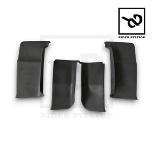 TM For Oldsmobile Cutlass 1978-80 Front Rear Bumper Fillers Coupe Fiber BLACK