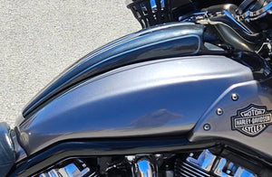 TM Fits Harley V Rod VRSCF Muscle Airbox Tank Drag Air Scoop Vent Covers BLACK