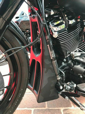 TM Chin Spoiler Fits Harley Touring Street Glide Road King 2017-2024 M8 BLACK