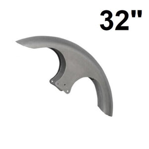 32" Short Sporty Chopped Front Fender For Harley Softail Breakout Performance HD