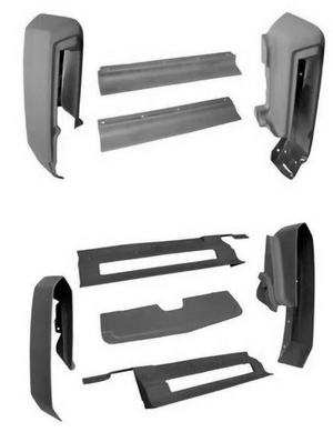1975-76 Front Rear set of 9 Cadillac Eldorado Biarritz Bumper Fender Body Filler