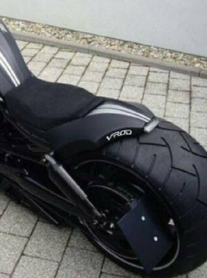 TM Decals Stickers Fits Harley V Rod Night Rod Rear Fender Graphics MATTE BLACK