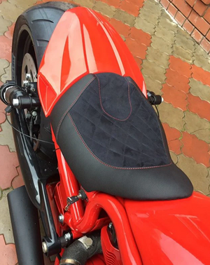 TM Seat Rear Fender Kit For Harley V-Rod Night Rod Special NRS VRSC CHROME