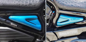 TM Tank Side Covers Fits Harley V Rod VRSC VRSCDX VRSCA 2007-2017 BLACK