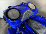 MMX 2014+ Per Harley Touring Street Road King Ultra Glide Tour Pack Coperchio 8"