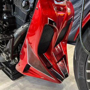 TM Fits Harley V Rod VRSC VRSCA VRSCDX 2002-17 Radiator Cover Panel BLACK