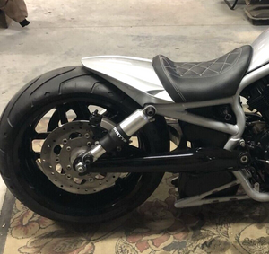 TM Rear Fender Smooth Fits Harley V Rod Night Rod Muscle 2007-2017 CARBON FIBER