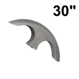 Performance HD 30" Short Sporty Chopped Front Fender For Harley Softail Breakout