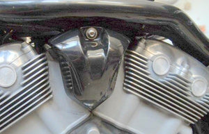 TM Horn Cover Fits Harley Touring Softail Dyna 1991-2017 V ROD Custom Trim BLACK