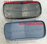 97 98 99 00 01 02 03 04 C5 CORVETTE FRONT BUMPER LICENSE PLATE COVER NEW