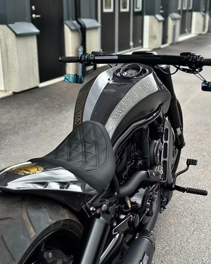 TM Drag Rear Fender For Harley V-Rod Night Rod Muscle VRSCF Wide CHROME