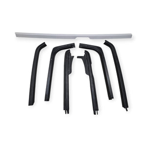 MMX 1995-1998 Für Suzuki Sidekick Geo Tracker Soft Top Trimm-Kit Heckklappe