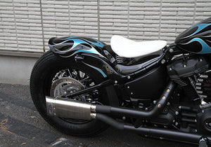 CUSTOM BOBBER SHORT REAR FENDER 2018-2025 HARLEY SOFTAIL M8 STREET BOB FXBB 150