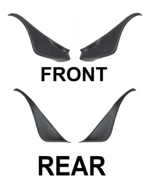 1971-1978 Pontiac Trans am Firebird Front & Rear Wheel Fender Flares Set of 4pcs