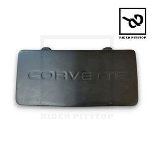 TM Front License Plate Cover Fits Corvette C4 1984-1990 Fiberglass BLACK