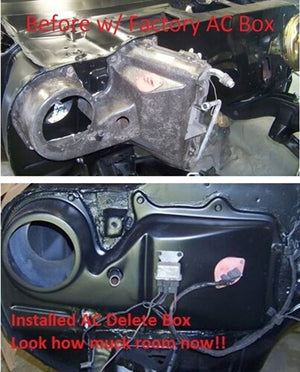 Chevrolet Chevy 1970 1981 AC Delete Heater Box For GM Camaro NON AC Car Restomod