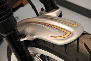 TM Front Fender Fits Harley Sportster XL883 XL1200 2000-2015 Bobber CARBON FIBER