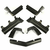 1979-1985 Buick Riviera Bumper Extensions RH LH Fillers Front Rear Set Of 7