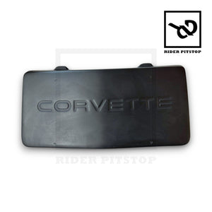 TM Front License Plate Cover Fits Corvette C4 1984-1990 Fiberglass CARBON FIBER