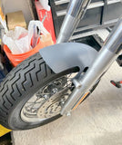 16" BOBBER FRONT FENDER 2018 2023 HARLEY DAVIDSON M8 SOFTAIL FLSL FLDE FLHC.