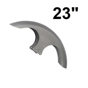 23" Short Sporty Chopped Front Fender For Harley Touring Performance Bagger