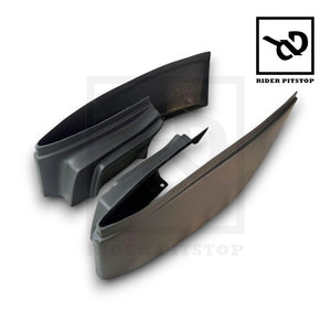 TM 1977-79 Cadillac Fleetwood Brougham Coupe DeVille Rear Panel Fillers BLACK