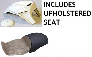Airbox 260mm Rear Fender+Upholstered Seat Bodykit Harley Vrod MUSCLE SPEEDO ONLY