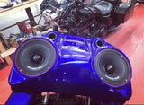 Mmx 2014+ for Harley Tour Pack Bagger Audio 8in Speaker Lid Street Road Glide
