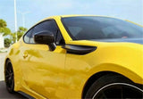 BRZ For Toyota 86 GT86 For Scion FRS Unpainted Side Fender Fins Vents FOR Subaru