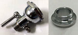Bobber Harley BSA Triumph HotRod Chrome Gas Fuel Petrol Tank Petcock Tap Chopper
