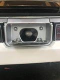 Mmx 1978-1983 for Chevy Malibu Rear License Plate Tag Pocket 2/4 Dr Filler Black