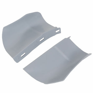 Chevrolet Caprice/Impala 1986-90 Rear 1/4 Panel F'Glass Primed Bumper Fillers -