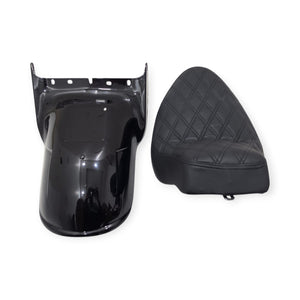 Mmx Posteriore FENDER Sedile Kit per Harley Softail Standard Notte Treno Fat Boy