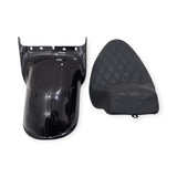 Mmx Posteriore FENDER Sedile Kit per Harley Softail Standard Notte Treno Fat Boy