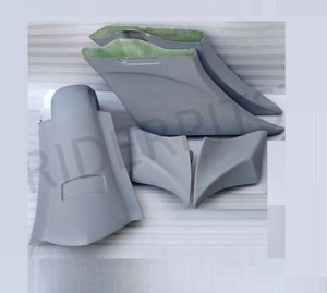 Custom Touring Bagger Bodykit For 09-22 Harley Davidson Saddlebags Rear Fender