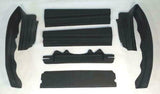Fiberglass 1980-92 Cadillac Deville Fleetwood Brougham Bumper Rear Fillers Set