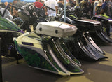 "Insane" Rear End Saddlebags & Fender For 09-22 Harley Touring Bagger Road Street Glide King CVO