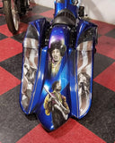 "Insane" Rear End Saddlebags & Fender For 09-22 Harley Touring Bagger Road Street Glide King CVO-RIDER PITSTOP