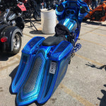 "Insane" Series Saddlebags (Pair Only) For 09-22 Harley Touring Bagger Road Street Glide King CVO