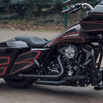 Extended 6 Gal Tank & Side Covers 09-13 HD Touring / Bagger Electra Ultra Street Road King Glide FLHX FLHR FLTR - RIDER PITSTOP