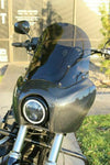 T-Sport Quarter Scheinwerfer Verkleidung Harley Wide Super Schiebe Strasse Fat