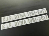 Rip Dyna 1991-2017 Strasse Bob Super Fxr Schiebe Fat Schwinge Sticker Aufkleber